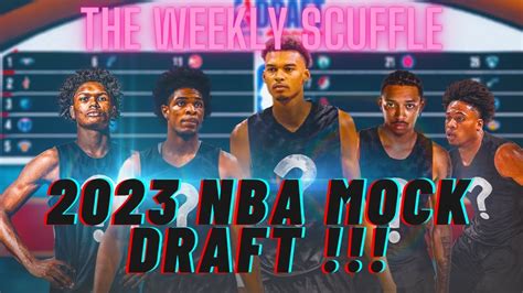 Post March Madness 2023 Nba Mock Draft Full First Round Youtube