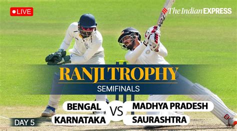 Ranji Trophy Semi Final Day 5 Highlights Saurashtra Win By 4 Wickets To Enter The Finals Arpit
