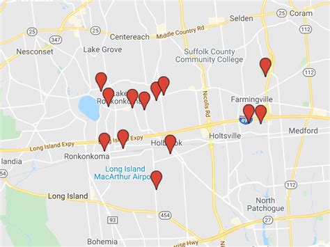 Sex Offender Map Sachem Area Homes To Be Aware Of This Halloween Sachem Ny Patch
