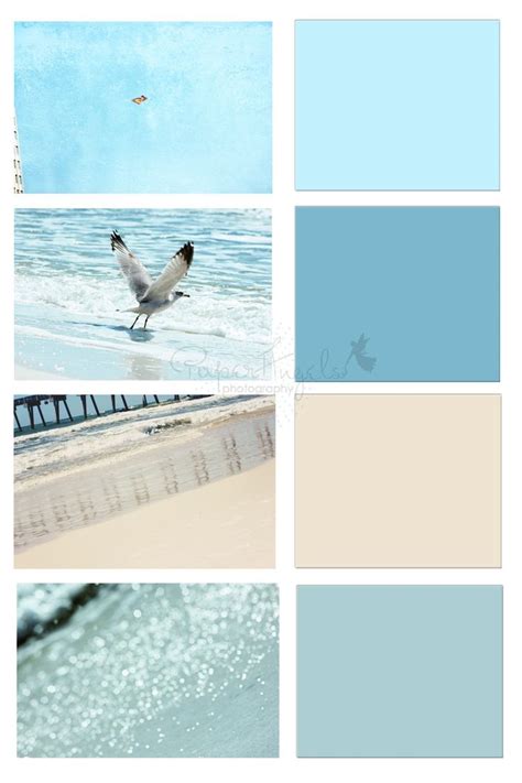 Seashore Color Palettes Beach Color Palette Home Dec Pinterest