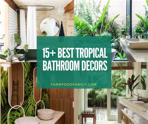 We tried to consider all the trends and styles. 15+ Best Tropical Bathroom Decor Ideas & Designs For 2021