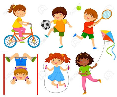 Clip Art Kids Playing Outside 20 Free Cliparts Download Images On