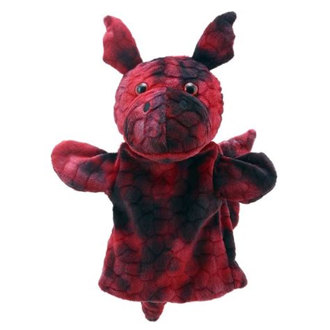 Red Dragon Hand Puppet Uk