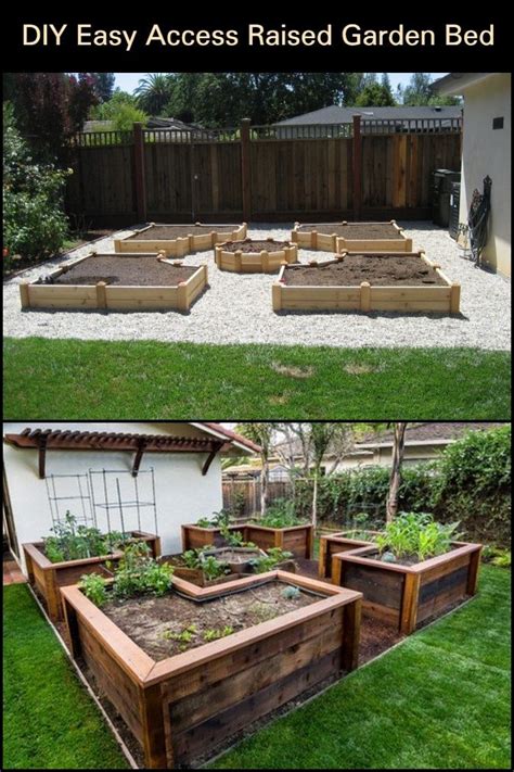 Diy Easy Access Raised Garden Bed The Owner Builder Network Wooden