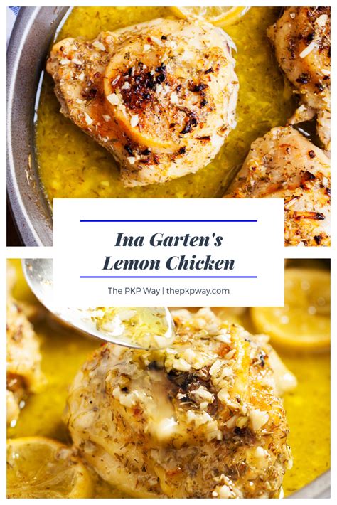 From the barefoot contessa herself, ina garten's lemon chicken is juicy, flavorful, and oh so easy! Ina Garten's Lemon Chicken | The PKP Way