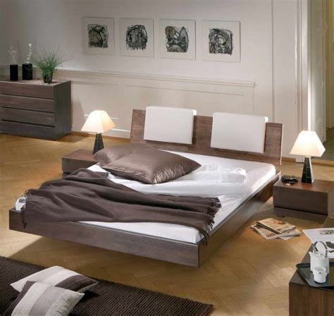 The vilo sogno modern bed features two 20cm high legs that give a 'floating' effect. 18 Minimalist Modern Floating Bed Designs