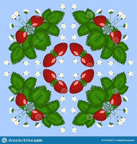 Lo stile divenuto negli anni inconfondibile è ancora quello di raimondo bianchi. Figura, Illustrazione Fragole Di Bush Con Tre Bacche Rosse Ed I Fiori Bianchi Illustrazione di ...