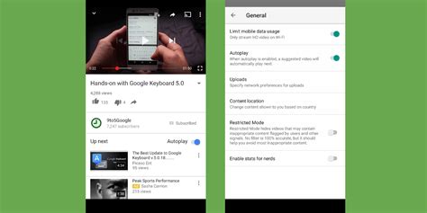 Youtube For Android Adds Video Autoplay And Backforward Buttons