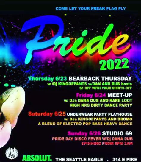 Underwear Party Playhouse Pride The Seattle Eagle Seattle Gay Scene