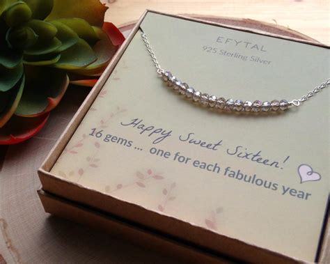 16th birthday decorations footer yes! 16th Birthday Gifts for Girls, Sterling Silver Sweet 16 ...