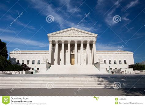 United States Supreme Court Building Stock Images Image