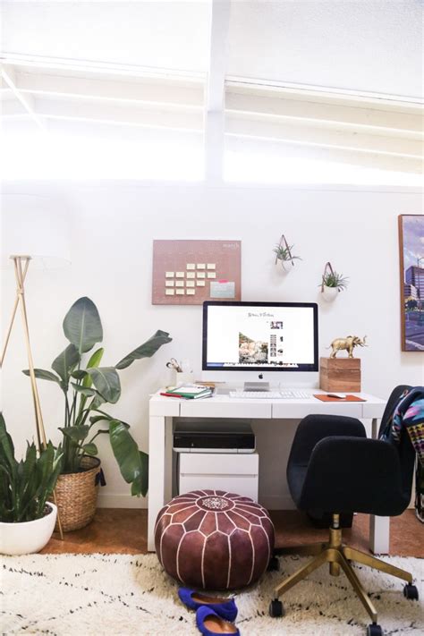 Workspace Inspiration Studded Hearts Home Office Decor Workspace