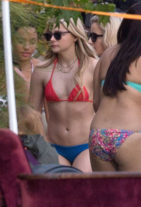 Chloe Grace Moretz In Bikini And Upskirt The Fappening