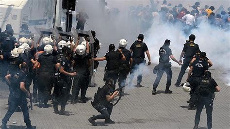 Turkish Police Fire Tear Gas At Taksim Square Protestors Fox News Video