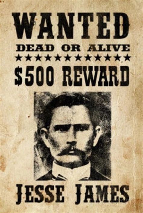 Historical Wanted Posters