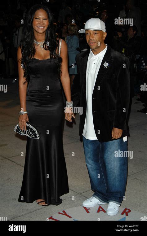 Kimora Lee Simmons And Russell Simmons At The 2005 Vanity Fair Oscar
