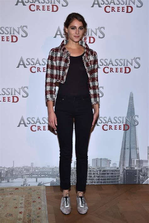 Ariane Labed Assassins Creed Photocall In Paris Gotceleb