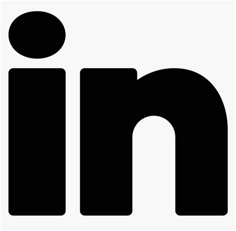 Linkedin Png Icon - Linked In Logo Vector White Png ...