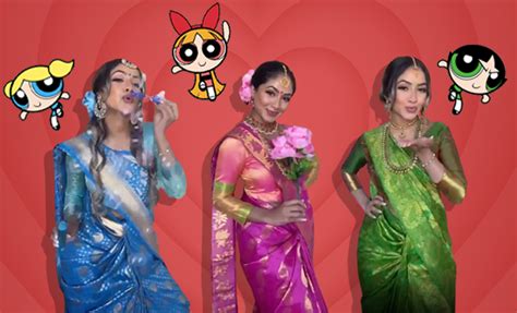 An Instragrammer Dropped Desi Looks Inspired By The Powepuff Girls