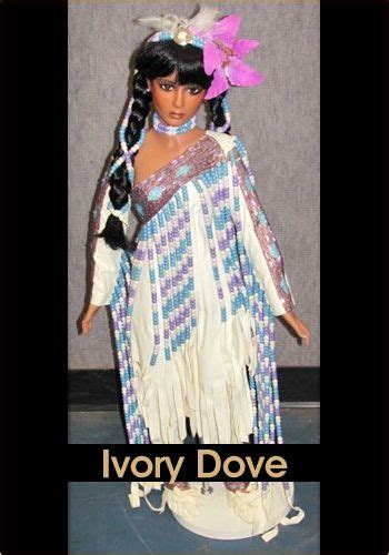 rustie dolls native american indian porcelain artist dolls limited edition ooak