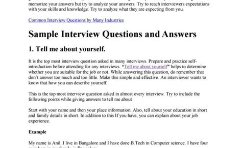 tell me about yourself interview question with sample answer otosection