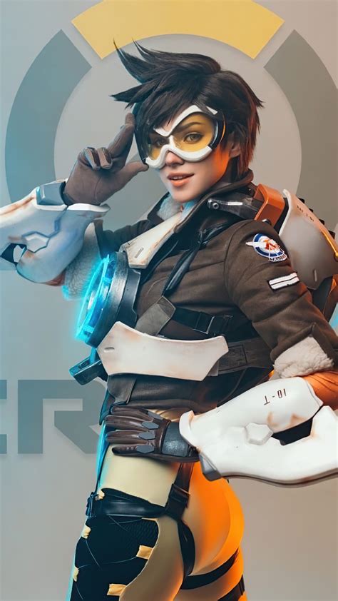 Tracer Wallpaper 4K, Cosplay, Overwatch, Graphics CGI, #3449