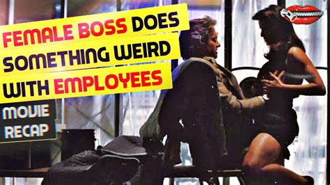 this woman blackmails her own employees but later it gets weird movie recaps youtube
