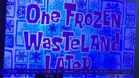 One Frozen Wasteland Later Youtube