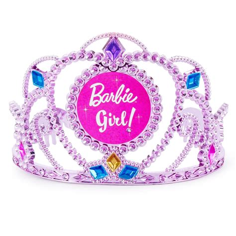 Barbie All Dolld Up Electroplated Tiara 65887 Barbie Party Supplies