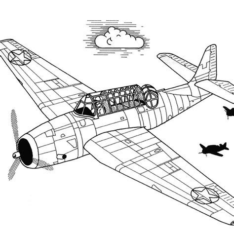 dessin d avion de chasse (8)