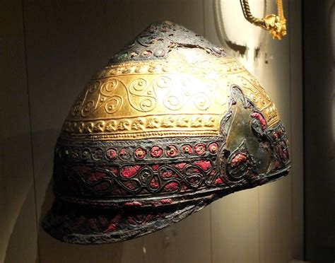 Celtic Helmet Of The Fourth Century Bc Made Of Bronze Iron Enamel