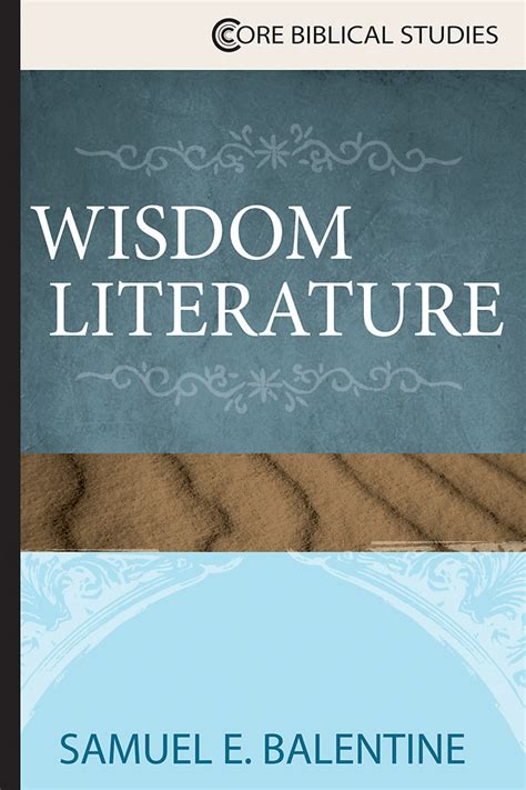 Wisdom Literature Books Of The Bible / An Introduction To Israel S