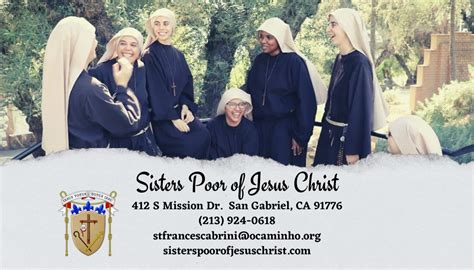 Sisters Poor Of Jesus Christ La Los Angeles Ca