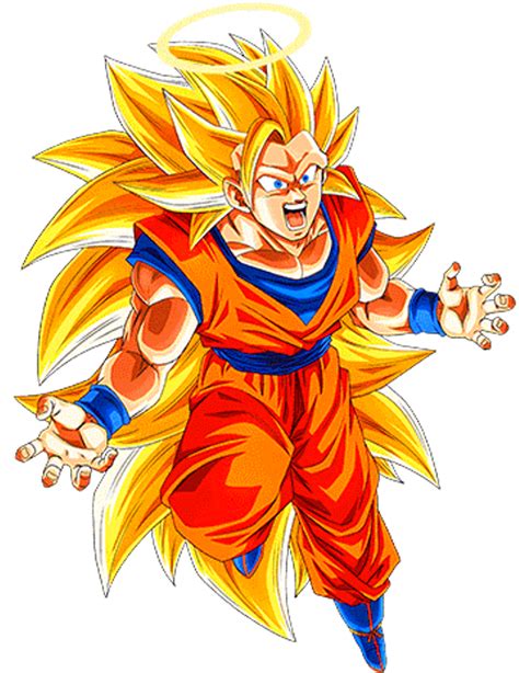 Goku Ss3 3 By Alexelz Personajes De Dragon Ball Personajes De Goku