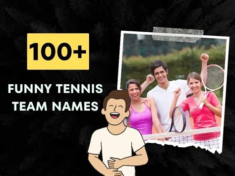 Funny Tennis Team Names