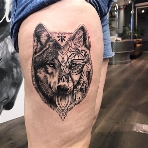 155 Most Meaningful Tribal Wolf Tattoo Designs Rawiya