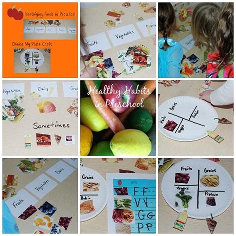 Activities include fun food group games, fruits and vegetables learning. Healthy Habits with Foods in Preschool • The Preschool ...