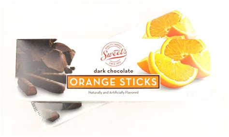Sweets Dark Chocolate Orange Sticks 105oz Candy Store