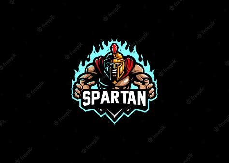 Premium Vector Spartan Strength Esport Logo Gaming