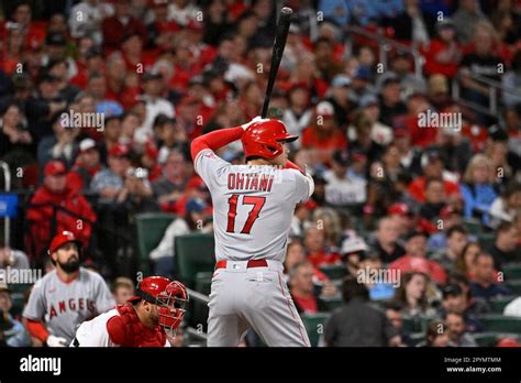 Los Angeles Angels Shohei Ohtani 17 At Bat In The Fifth Inning Of A