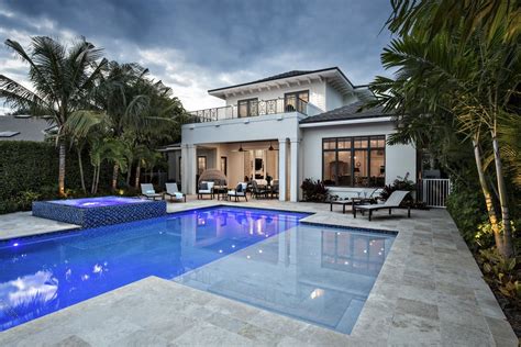 Transitional West Indies Tropical Pool Miami By Affinity