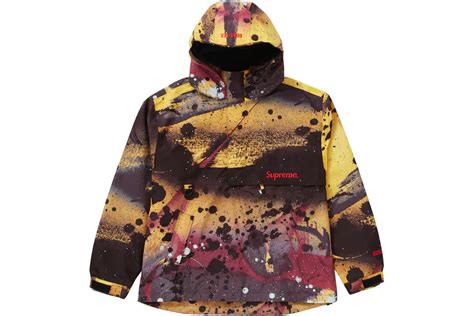 Supreme Gore Tex Anorak Rammellzee Yellow Mens Ss20 Us