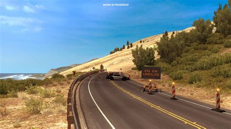 American Truck Simulator California State Route 1 Pcmodpl