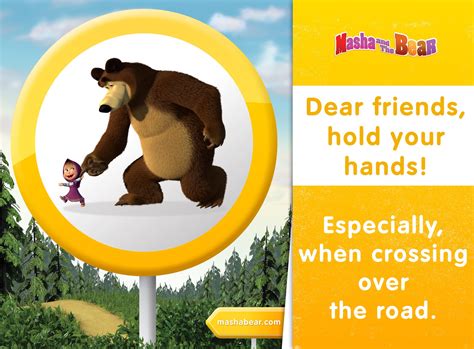 Masha And The Bear On Twitter Road Rules From Mashaandthebear