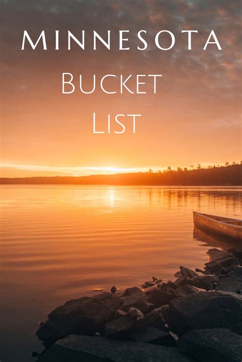 My Top 25 Minnesota Bucket List Minnesota Bucket