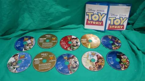 Pixar Toy Story 1 2 3 Special Edition 10 Disc Dvd Blu Ray Digital