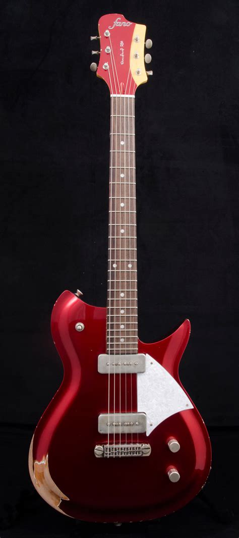 Fano Rb6 Standard Candy Apple Red Angel City Guitars