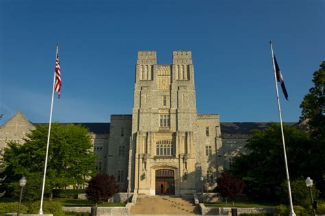 Burruss Hall At Virginia Tech University Stock Photo Download Image