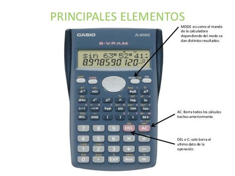 Uso De La Calculadora