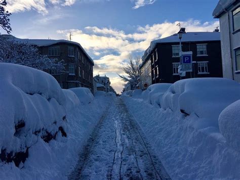 Heavy Snowfall In Reykjavik Earth Chronicles News
